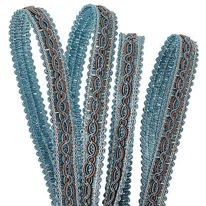 Отделка полиэстеровой тесьмой, костюм в стиле бохо для украшения штор