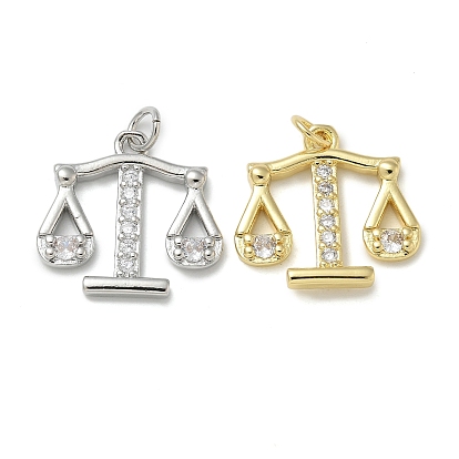Стойка металлическая латунная микропрофилированная кубическая циркония подвески, долговечный, без свинца и без кадмия, Весы чары, с целью перехода в кольце