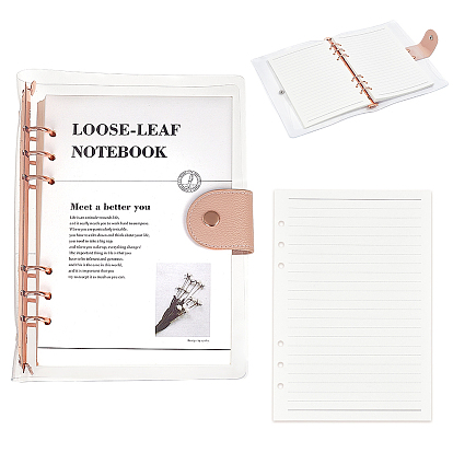 ПВХ с утюгом, блокнот на отдельных листах, прямоугольные