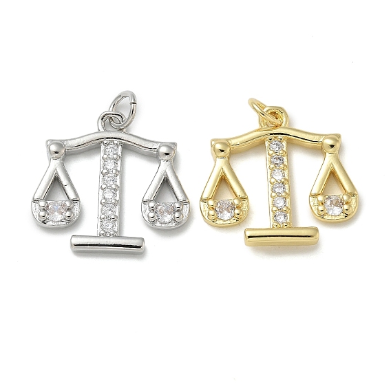 Стойка металлическая латунная микропрофилированная кубическая циркония подвески, долговечный, без свинца и без кадмия, Весы чары, с целью перехода в кольце