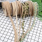 Burlap Braided Lace Ribbons, for Wedding Party Decor