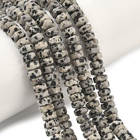 Природные яшмы далматин бисер нитей, шестиугольные бусины хейши