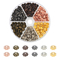 Alloy Bead Caps, Multi-Petal Flower