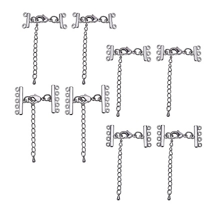 Brass Chain Extenders and Lobster Claw Clasps