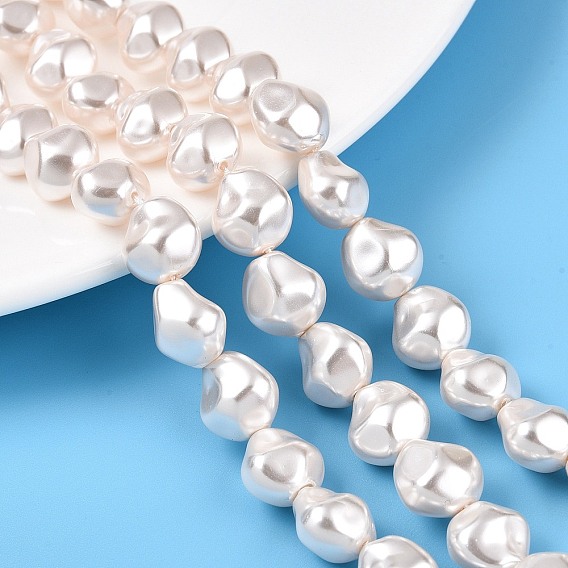 Прозрачные брызги окрашенные стеклянные бусы пряди, граненые, самородки