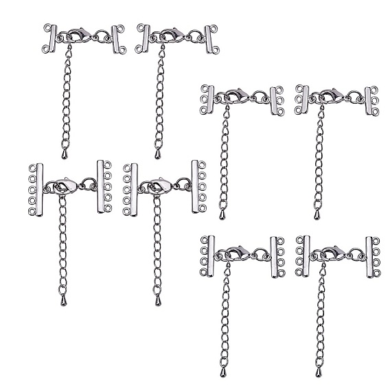 Brass Chain Extenders and Lobster Claw Clasps