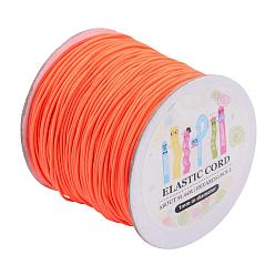 Cordon élastique, avec l'extérieur en nylon et caoutchouc à l'intérieur, ronde