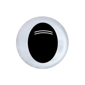 Craft Plastic Doll Eyes, Stuffed Toy Eyes, Safety Eyes, Half Round