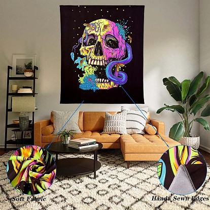 Skull discount wall tapestry