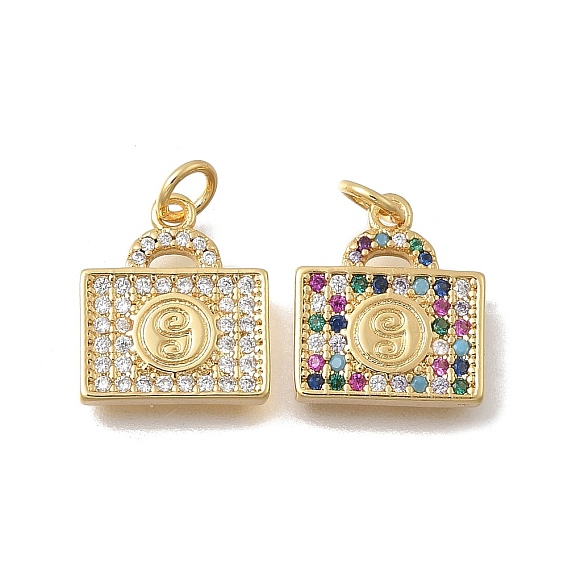 Латунные микро проложить кубического циркония прелести, камера, без кадмия и без свинца, стойки покрытие, долговечный, реальный 18 k позолоченный