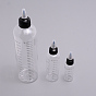 Transparent Plastic Bottle, with Twist Cap and Graduated Measurement, for Liquids, Inks, Oils, Arts and Crafts