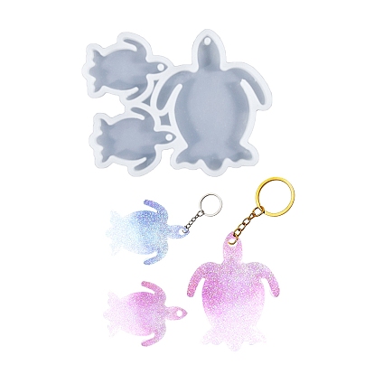 DIY силиконовые формы кулон, формы для литья смолы, для уф-смолы, изготовление ювелирных изделий из эпоксидной смолы, черепаха