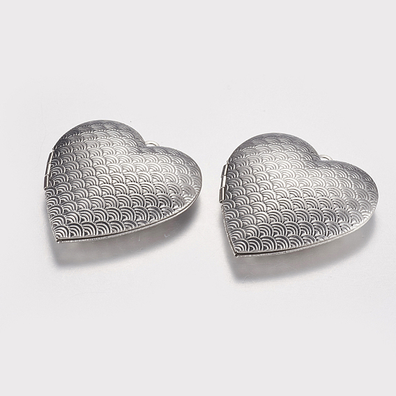 201 подвески из нержавеющей стали Locket, фото прелести рамка для ожерелья, сердце