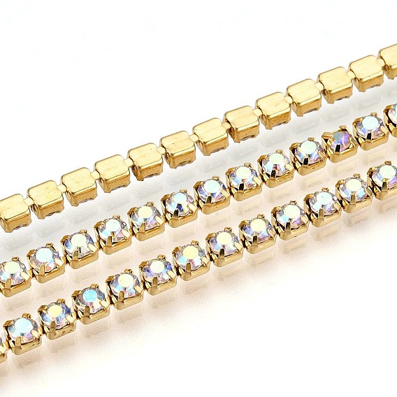 Железо горный хрусталь чашка цепи, с катушкой