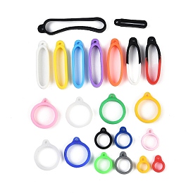 Colgantes de silicona, para lápiz electrónico y fabricación de encendedores, anillo