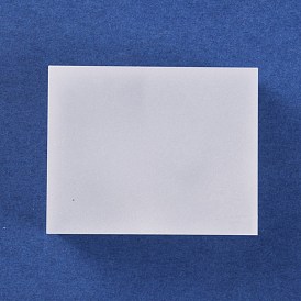 Présentoirs acryliques givrés, rectangle