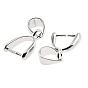 Sterling Silver Ice Pick Pinch Bails for Pendant Making