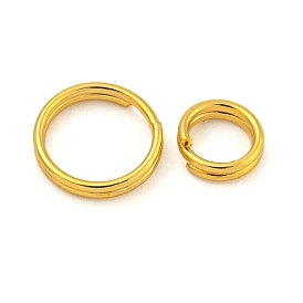 Brass Split Rings, Double Loops Jump Rings