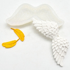 Пищевые силиконовые формы для свечей своими руками, для изготовления украшений из свечей, крылья