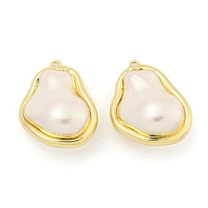 Стойки обшивки латунные подвески, подвески из ракушек и жемчужных самородков, долговечный