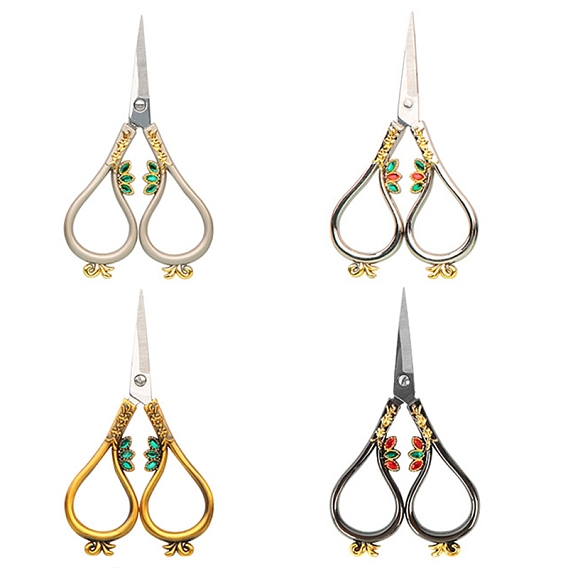 Ножницы из нержавеющей стали, ручка из сплава, ножницы для вышивания, швейные ножницы