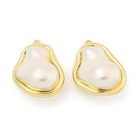 Стойки обшивки латунные подвески, подвески из ракушек и жемчужных самородков, долговечный