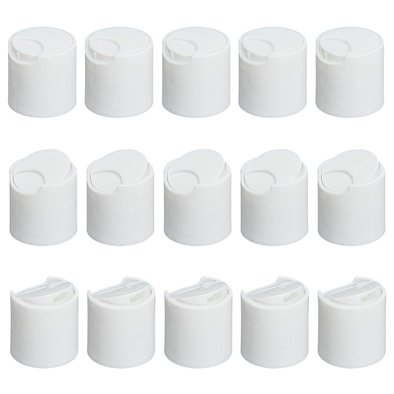 PP Plastic Press Caps, Replacement Disc Top, Dispensing Lotion Bottle Closure, Column