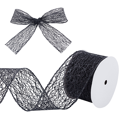 Блестящая полиэстеровая сетчатая лента с пайетками, для украшения костюма, украшение подарка