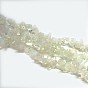 Perles de pierres fines , opalite, 3~5x3~5mm, Trou: 0.5mm, 34 pouce de long
