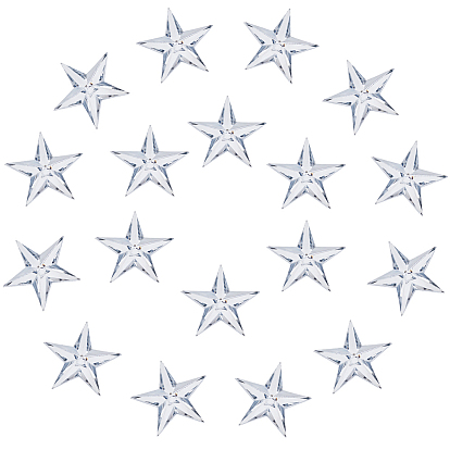 300шт. акриловые кабошоны, аксессуары для костюма, звезда