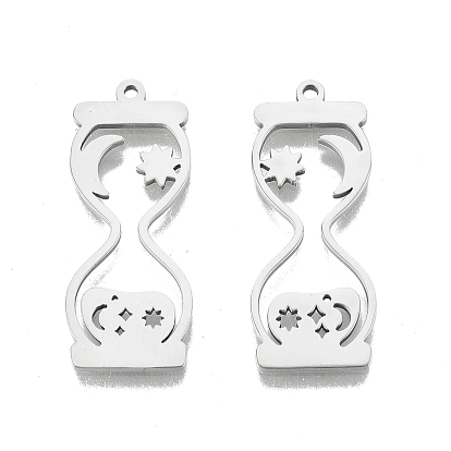 201 подвески из нержавеющей стали, песочные часы