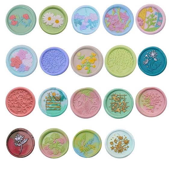 Круглая золотистая сургучная печать, латунная головка штампа, для приглашений, конверты, подарочная упаковка