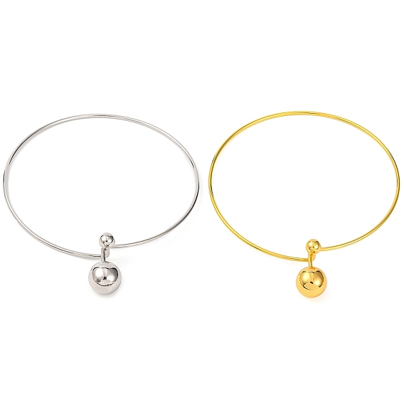 Латунь колье колье, без свинца и без кадмия, круглые