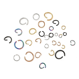 304 кольца прыжок из нержавеющей стали, круглые кольца, открытые кольца прыжок