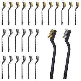 26Многофункциональные наборы щеток для чистки из стали и латуни