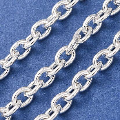 304 Stainless Steel Cable Chains, Unwelded, with Spool