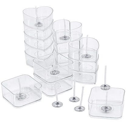 Пластиковые свечи, инструменты для изготовления свечей и парафиновые свечи фитиль