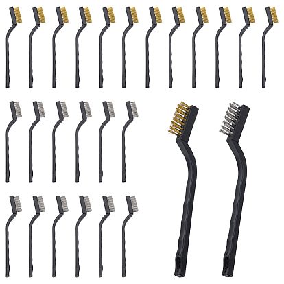 26Многофункциональные наборы щеток для чистки из стали и латуни