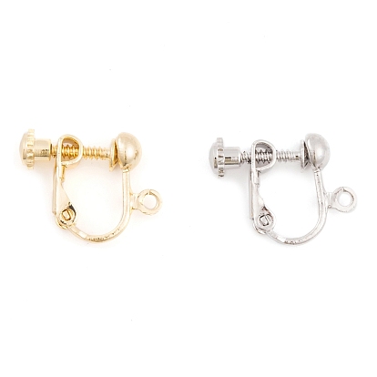 Фурнитура для латунных сережек, ионное напыление (IP)