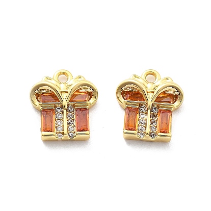 Латунные микро проложить кубического циркония подвески, подарочные подвески