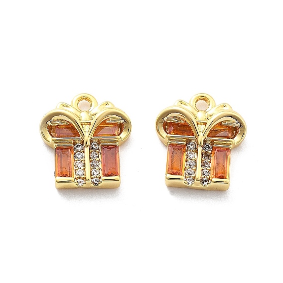 Латунные микро проложить кубического циркония подвески, подарочные подвески