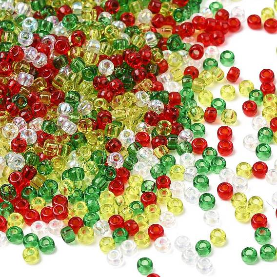 4 цвета 8/0 рождественские круглые бисерные бусины Miyuki, прозрачный, рр140 и рр143 и рр145 и рр250