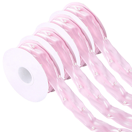 Отделка из полиэстера, с жемчужинами пресса