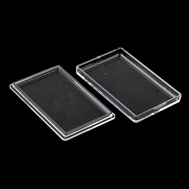 Transparent Acrylic Silver Bar Gold Bar Storage Cases, Air-Tite Capsule Storage Holders, Rectangle