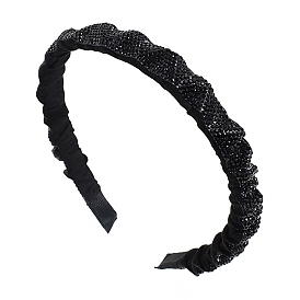 Ткань ленты для волос, резинки для волос для женщин девочек