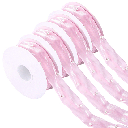 Отделка из полиэстера, с жемчужинами пресса