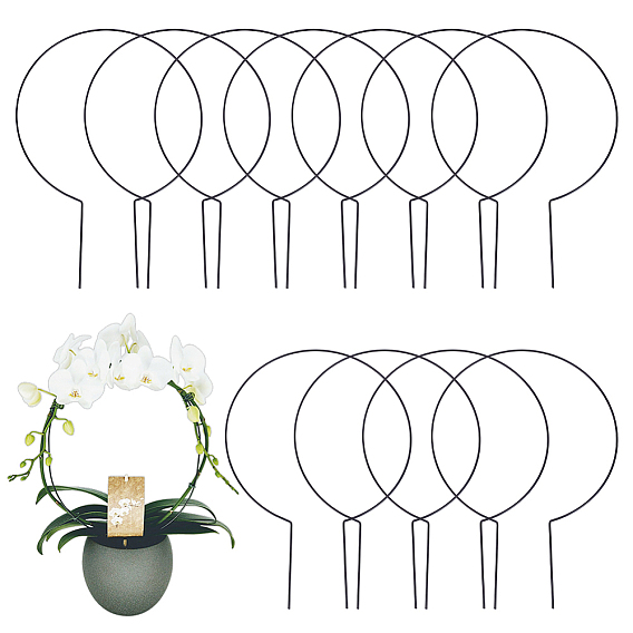 12шт. железные опоры для растений, для украшения сада