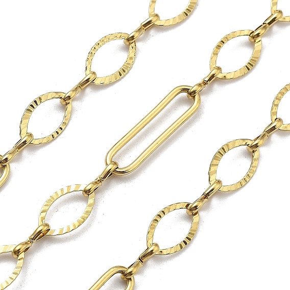 Ионное покрытие (ip) 304 цепи с овальными звеньями из нержавеющей стали, несварные, с катушкой, полированный