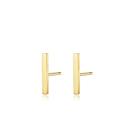 Stylish Stainless Steel Women's Stud Earrings for Daily Wear