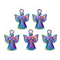 Pendentifs en acier inoxydable, ange